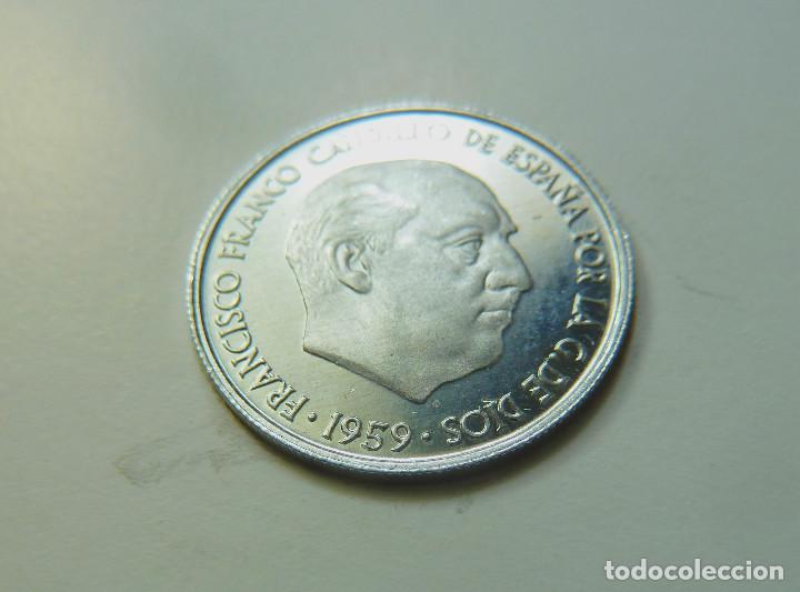 Monedas Franco: 10 c&eacute;ntimos Proof. 1959. Espa&ntilde;a. De cartera. - Foto 1