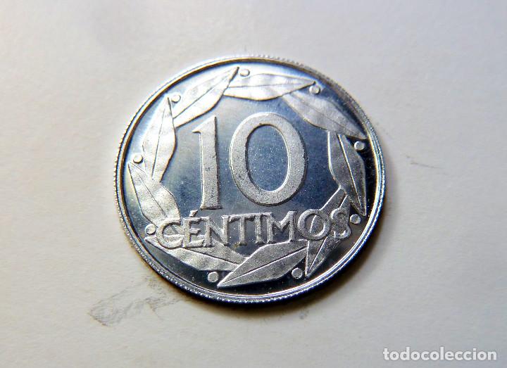 Monedas Franco: 10 c&eacute;ntimos Proof. 1959. Espa&ntilde;a. De cartera. - Foto 2