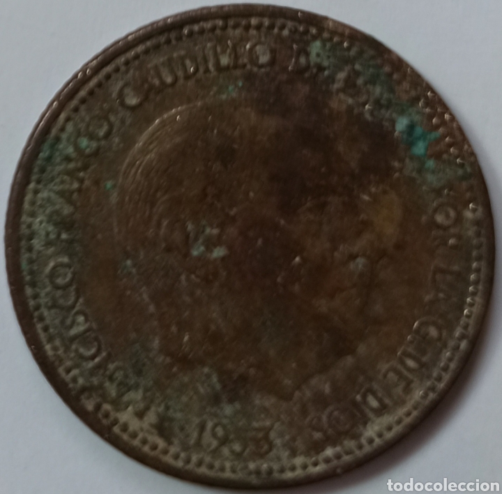 M&uuml;nzen unter Franco: moneda 2,5 pesetas 1953 numismatica