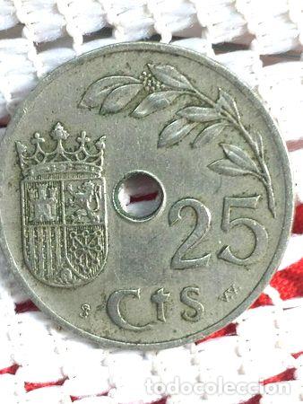 Monedas Franco: moneda espana 1937 25 centimos ref p8 30 - Foto 1