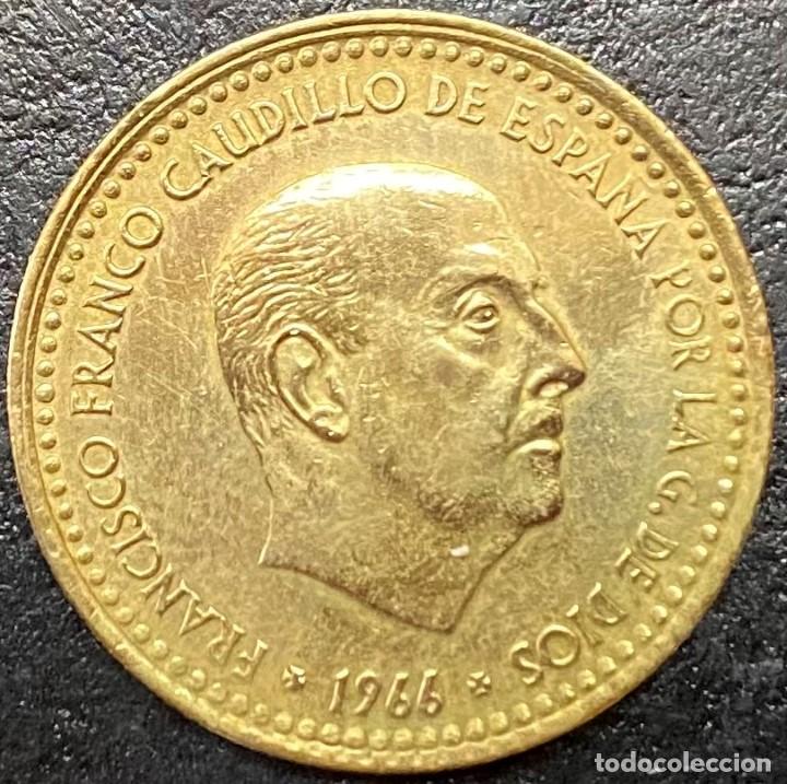 Monete Franco: MONEDA 1 PESETA 1966*71
