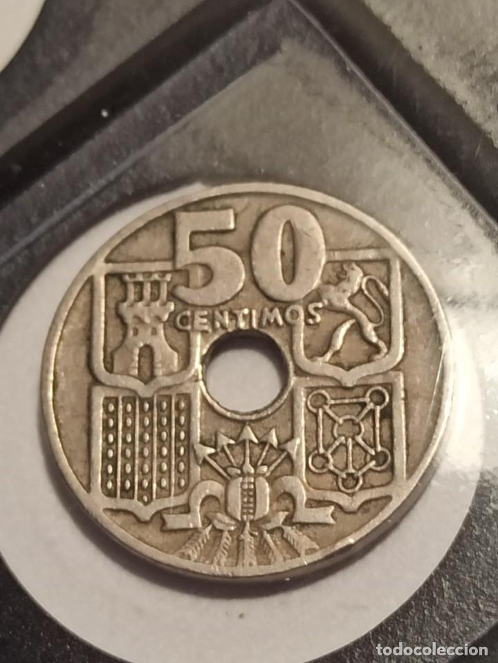 Monedas Franco: 50 centimos 1949 *52 BC - Foto 1