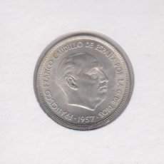 Monedas Franco: MONEDAS - ESTADO ESPAÑOL - 25 PESETAS 1957 - *59 CON PLUS - PG-326 (SC)