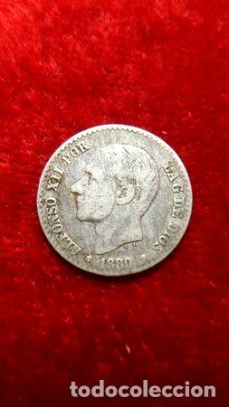 Monedas Franco: moneda espana alfonso xii 5ctm 1880 cod 32040 - Foto 1