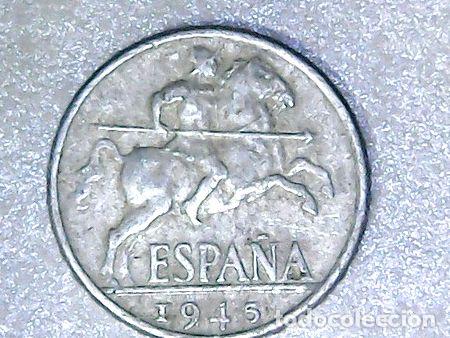 Monedas Franco: moneda espana 10 centimos 1945 km 766 - Foto 1