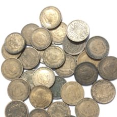 Monedas Franco: 30 MONEDAS DE PESETA. DIVERSOS AÑOS Y ESTADOS DE CONSERVACIÓN.. Lote 279375678