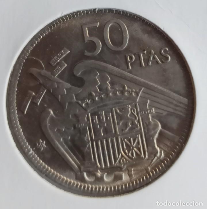 Monedas Franco: 50 pesetas 1957 * 59 EBC - Foto 1