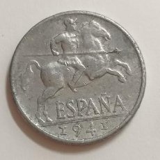 Monedas Franco: MONEDA 10 CÉNTIMOS. DIEZ CÉNTIMOS. ESTADO ESPAÑOL. AÑO 1941. JINETE IBÉRICO. Lote 282553593
