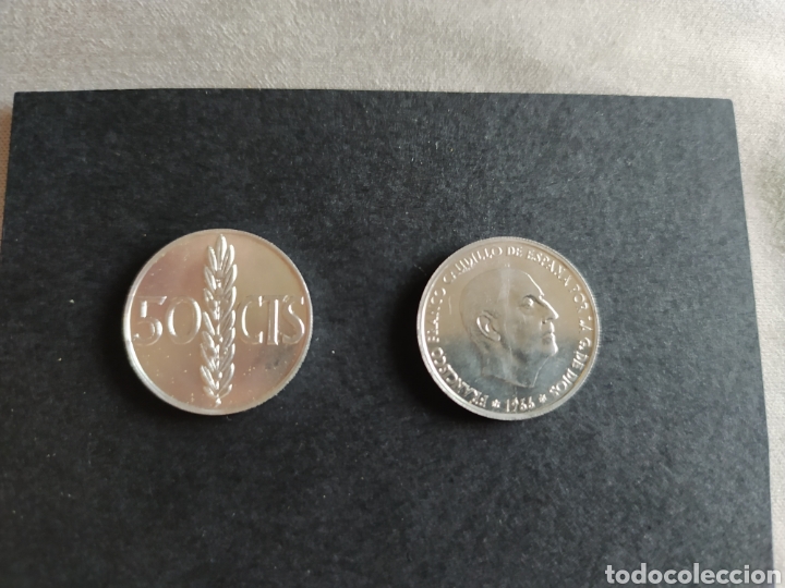 Monedas Franco: 150 monedas 50 c&eacute;ntimos 1966 - Foto 1