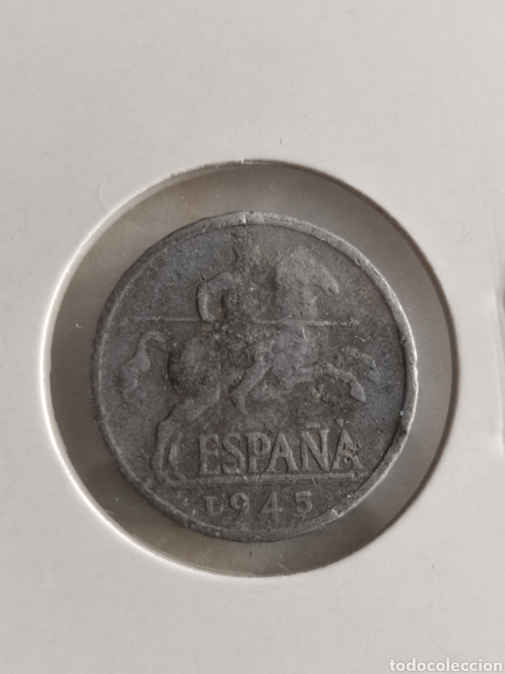 Monedas Franco: 240) Moneda 5 c&eacute;ntimos 1945 - Foto 1
