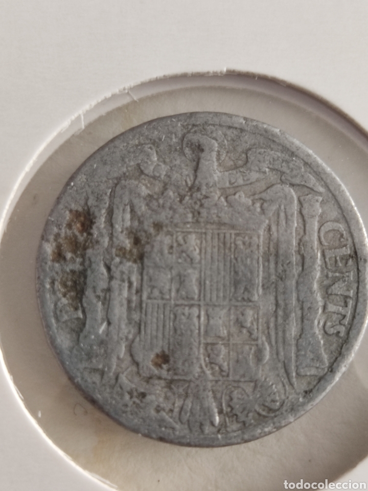 Monedas Franco: 242) Moneda 10 c&eacute;ntimos 1940 - Foto 2
