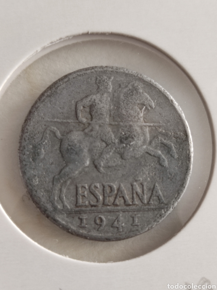 Monedas Franco: 243) Moneda 10 c&eacute;ntimos 1941 - Foto 1