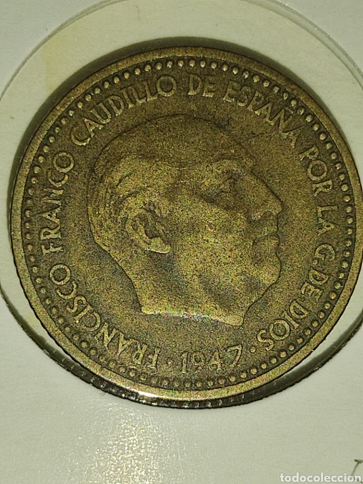 Monedas Franco: 272) Moneda 1 peseta 1947 *19-51 - Foto 2 - 284253428