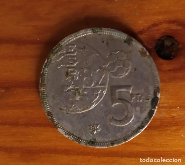 Monedas Franco: Moneda Espa&ntilde;a 5 pesetas 1982 - Foto 2