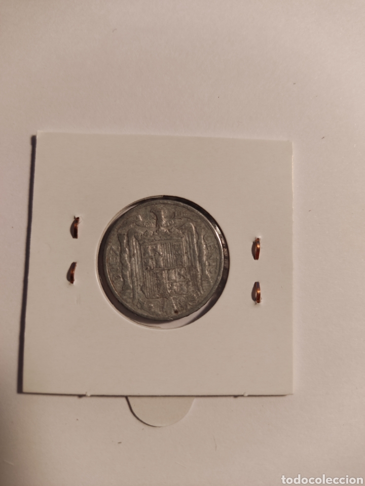 Monedas Franco: 244) * Moneda 10 c&eacute;ntimos 1945 - Foto 2