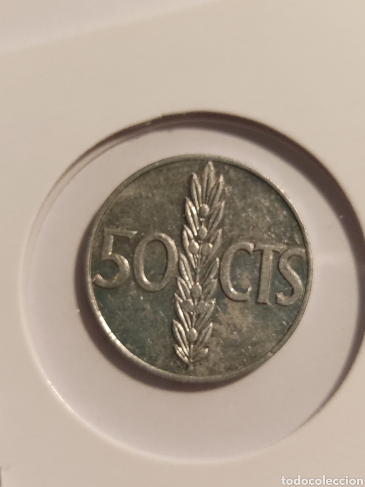 Monedas Franco: 262) Moneda 50 c&eacute;ntimos 1966 *71 - Foto 2