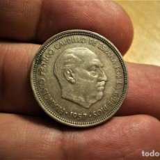 Monedas Franco: ESTADO ESPAÑOL 5 PESETAS 1957 *64 MBC. Lote 287159988