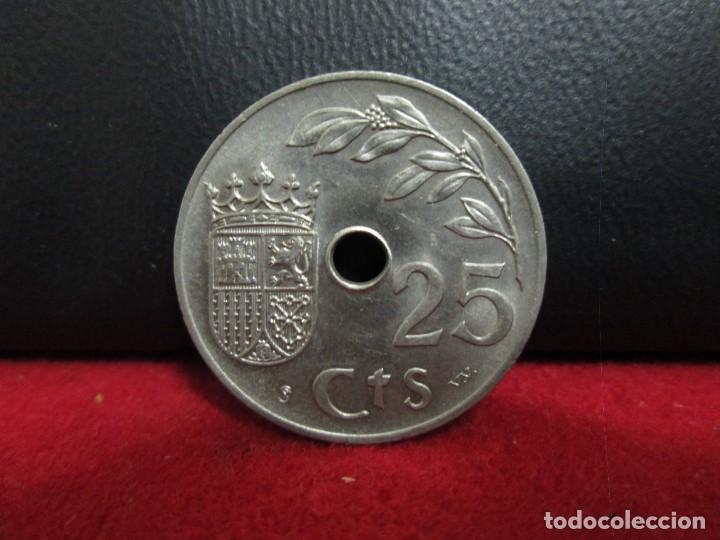 Monedas Franco: 25 CENTIMOS 1937 SIN CIRCULAR - Foto 2