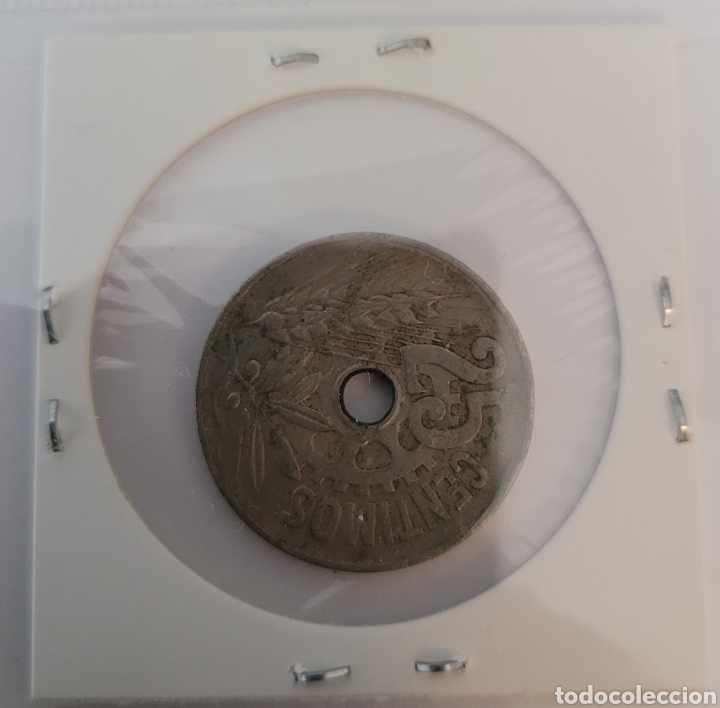 Monedas Franco: Moneda de Espa&ntilde;a 1954 25 centimos - Foto 1