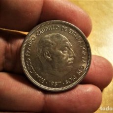 Monedas Franco: ESTADO ESPAÑOL 50 PESETAS 1957 *58 EBC+ PARTE DEL BRILLO ORIGINAL. Lote 288865218