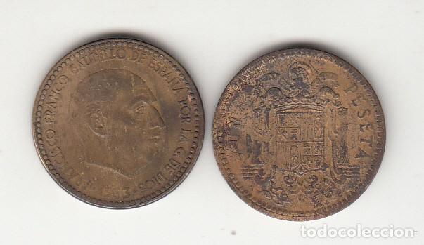 Monedas Franco: FRANCO. 1 PESETA 1963. CIRCULADA. - Foto 1