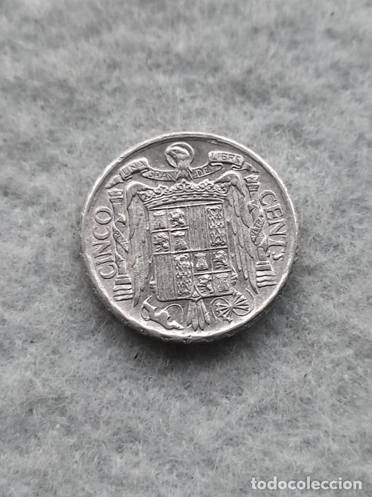Monedas Franco: Franco. 5 c&eacute;ntimos. A&ntilde;o 1941 Sc - - Foto 2