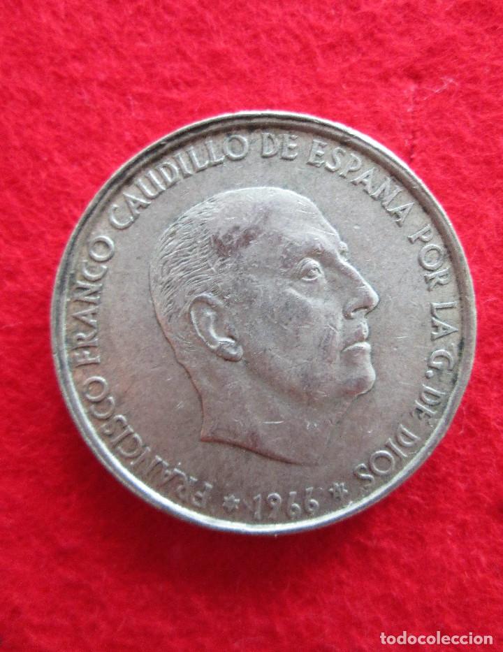 Monedas Franco: MONEDA DE 100 PESETAS. 1966 - ESTRELLA 67 - Foto 1