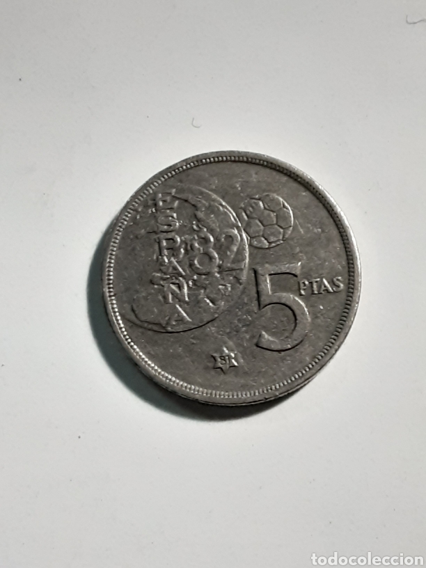 Monedas Franco: Moneda de 5 pesetas 1980 - Foto 1