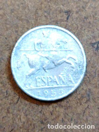 Monedas Franco: moneda 10 centimos espana 1953 - Foto 1