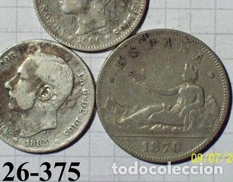 Monedas Franco: espana 3 monedas de plata 198 gr - Foto 1