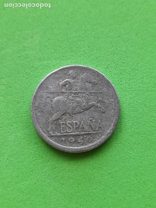 Monedas Franco: Franco. 5 C&eacute;ntimos. A&ntilde;o 1940 - Foto 1