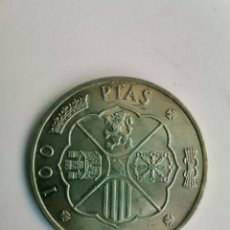 Monedas Franco: MONEDA DE 100 PESETAS 1966 PLATA. Lote 300350388