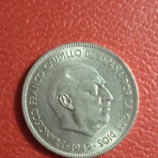 Monedas Franco: MONEDA 5 PTAS FRANCO 1949 COMO NUEVA.. Lote 301649053