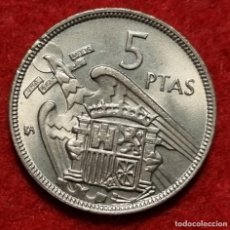 Monedas Franco: MONEDA 5 PESETAS FRANCO SERIE BA 1957 EXPOSICION BARCELONA EBC SIN CIRCULAR ORIGINAL M1306