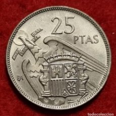 Monedas Franco: MONEDA 25 PESETAS FRANCO SERIE BA 1957 EXPOSICION BARCELONA EBC SIN CIRCULAR ORIGINAL M1305