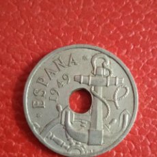 Monedas Franco: MONEDA 50 CENTS FLECHAS INVERTIDAS 1949.. Lote 303163763