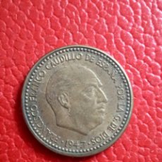 Monedas Franco: MONEDA 1 PTA FRANCO ESTADO ESPAÑOL AÑO 1947. Lote 303298893