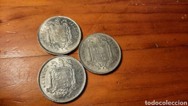 Monedas Franco: MONEDAS 5 PESETAS FRANCO 1949 - Foto 2 - 303584083