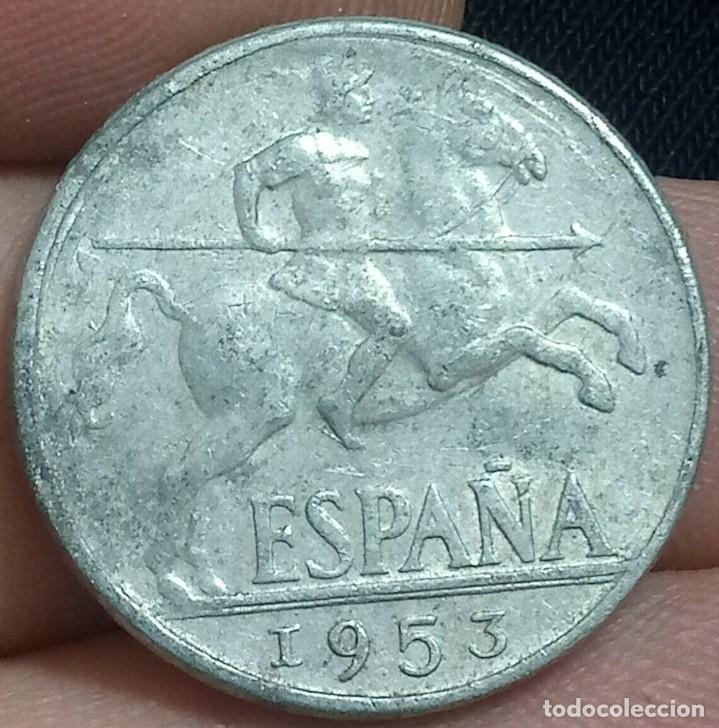 Monedas Franco: MONEDA 10 CENTIMOS 1953 RARA ORIGINAL - Foto 1