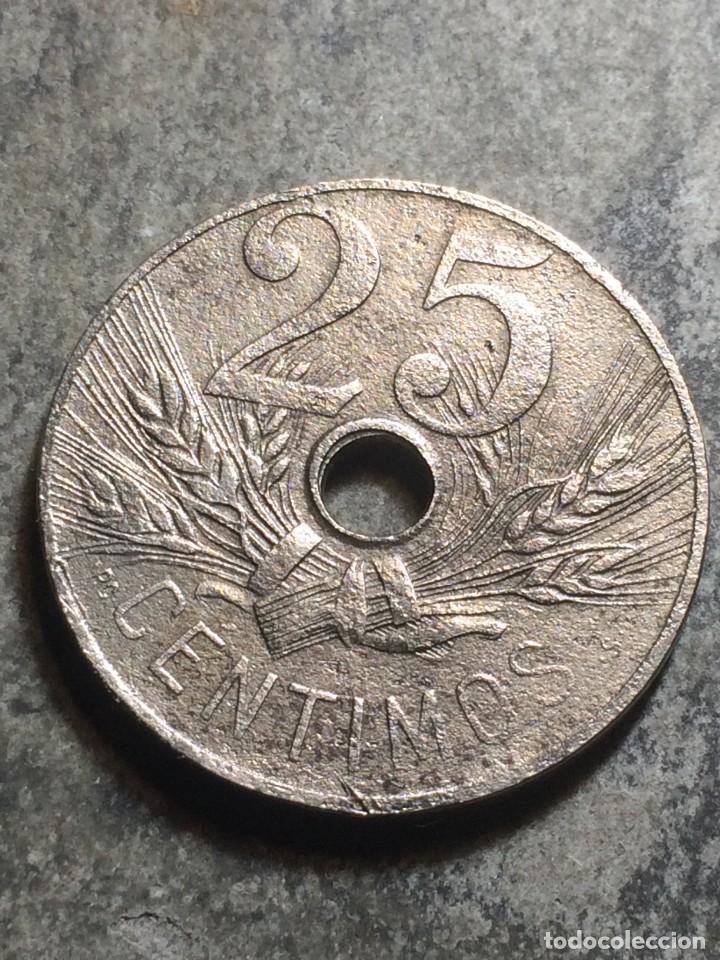 Monedas Franco: MONEDA 25 CENTIMOS. A&Ntilde;O 1927 - Foto 4