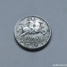 Monedas Franco: MONEDA DE ALUMINIO DE 5 CENTIMOS DEL ESTADO ESPAÑOL AÑO 1941 MBC