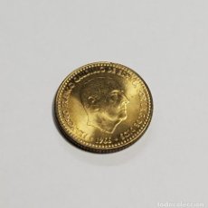 Monedas Franco: MONEDA DE 1 PESETAS DE FRANCO.DEL AÑO 1966 ESTRELLA 68.SIN CIRCULAR. Lote 304899853