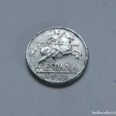 Monedas Franco: MONEDA DE ALUMINIO DE 10 CENTIMOS ESTADO ESPAÑOL AÑO 1941 BC