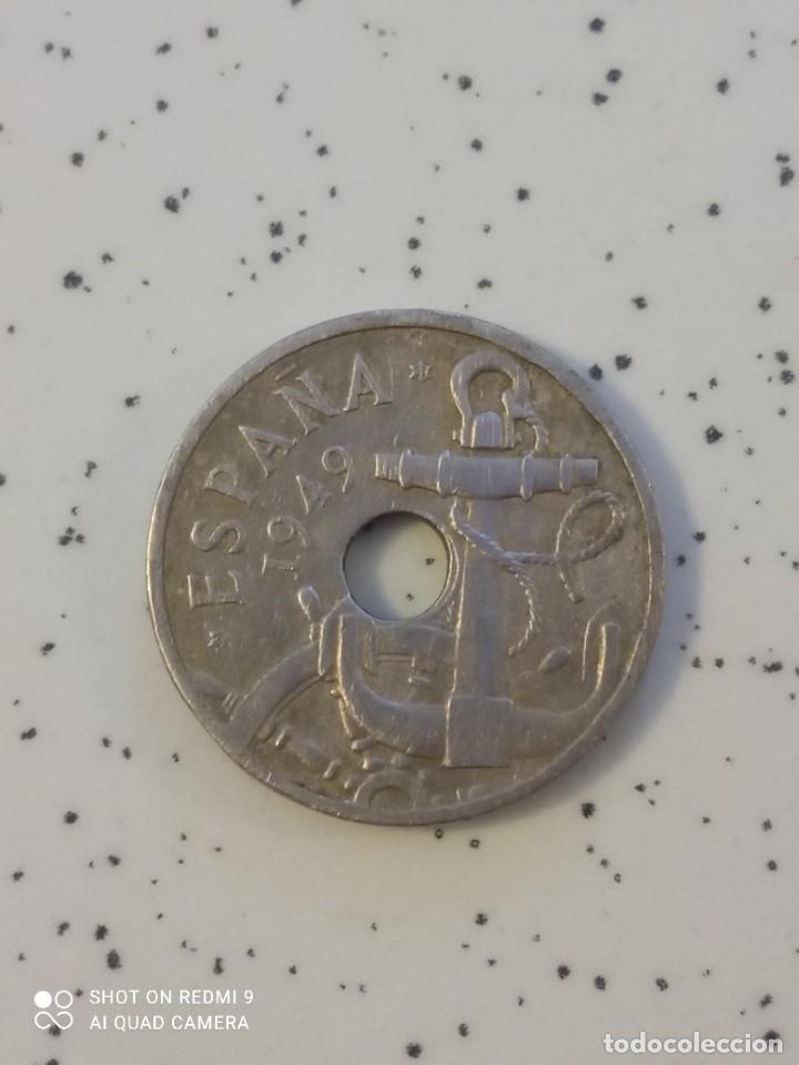 Monedas Franco: MONEDA ESPA&Ntilde;A 50 C&Eacute;NTIMOS 1949 - Foto 1