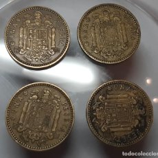 Monedas Franco: 4 MONEDAS CONSECUTIVAS 1 PESETA DE FRANCO DE 1963 (*63*64*65*66). Lote 306519948