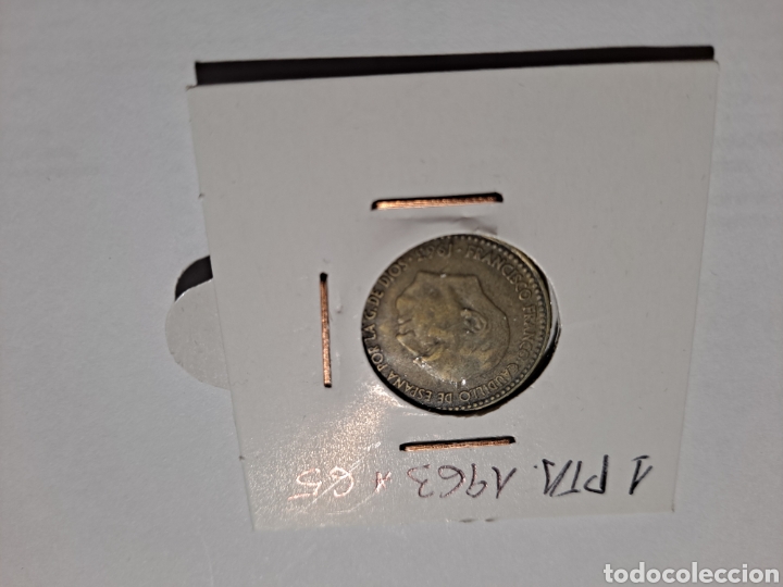 Monedas Franco: Franco, 1 pta 1963 y estrella 1965 - Foto 1
