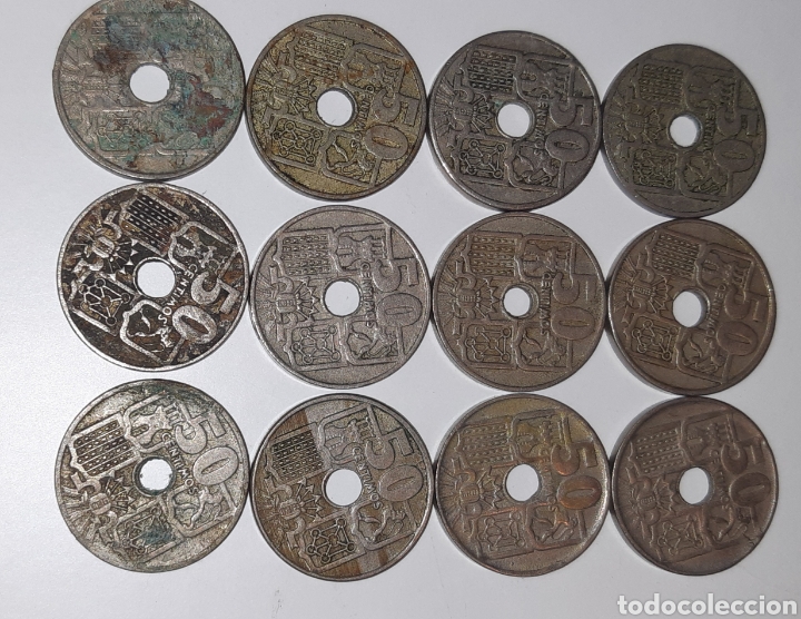 Monedas Franco: Moneda de 50 centimos 1949 - Foto 1