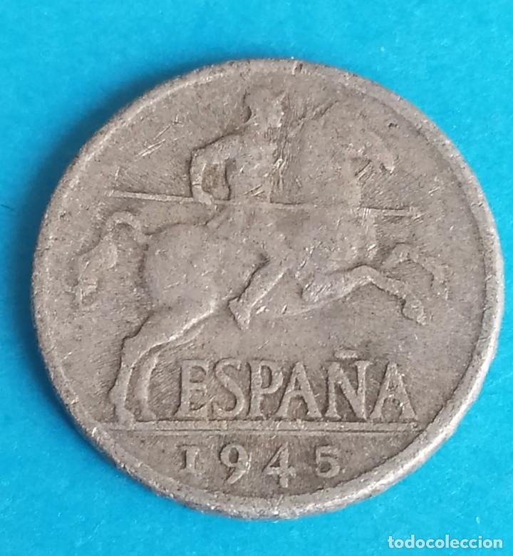Monedas Franco: MONEDA ESPA&Ntilde;A 5 C&Eacute;NTIMOS A&Ntilde;O 1945 - Foto 1