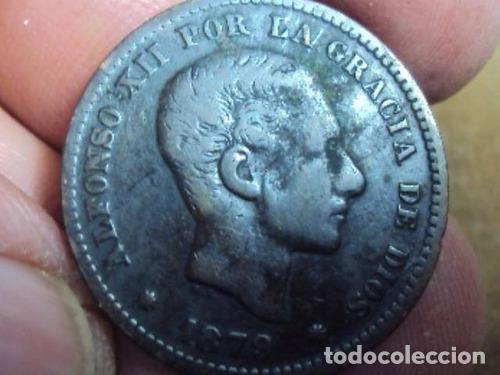 Monedas Franco: moneda espana 5 centimos 1879 km679 ref a 4 - Foto 1
