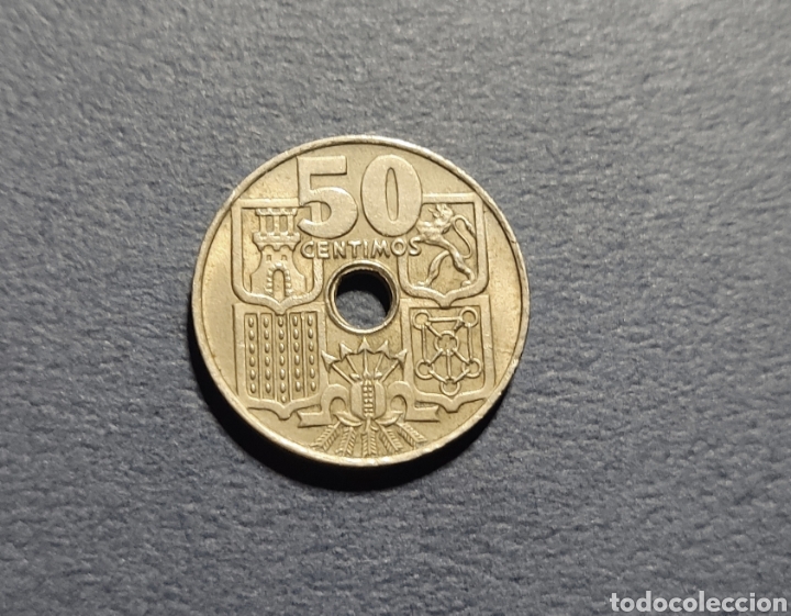 Monedas Franco: 50 C&Eacute;NTIMOS DE 1949 * 51 SC - Foto 2